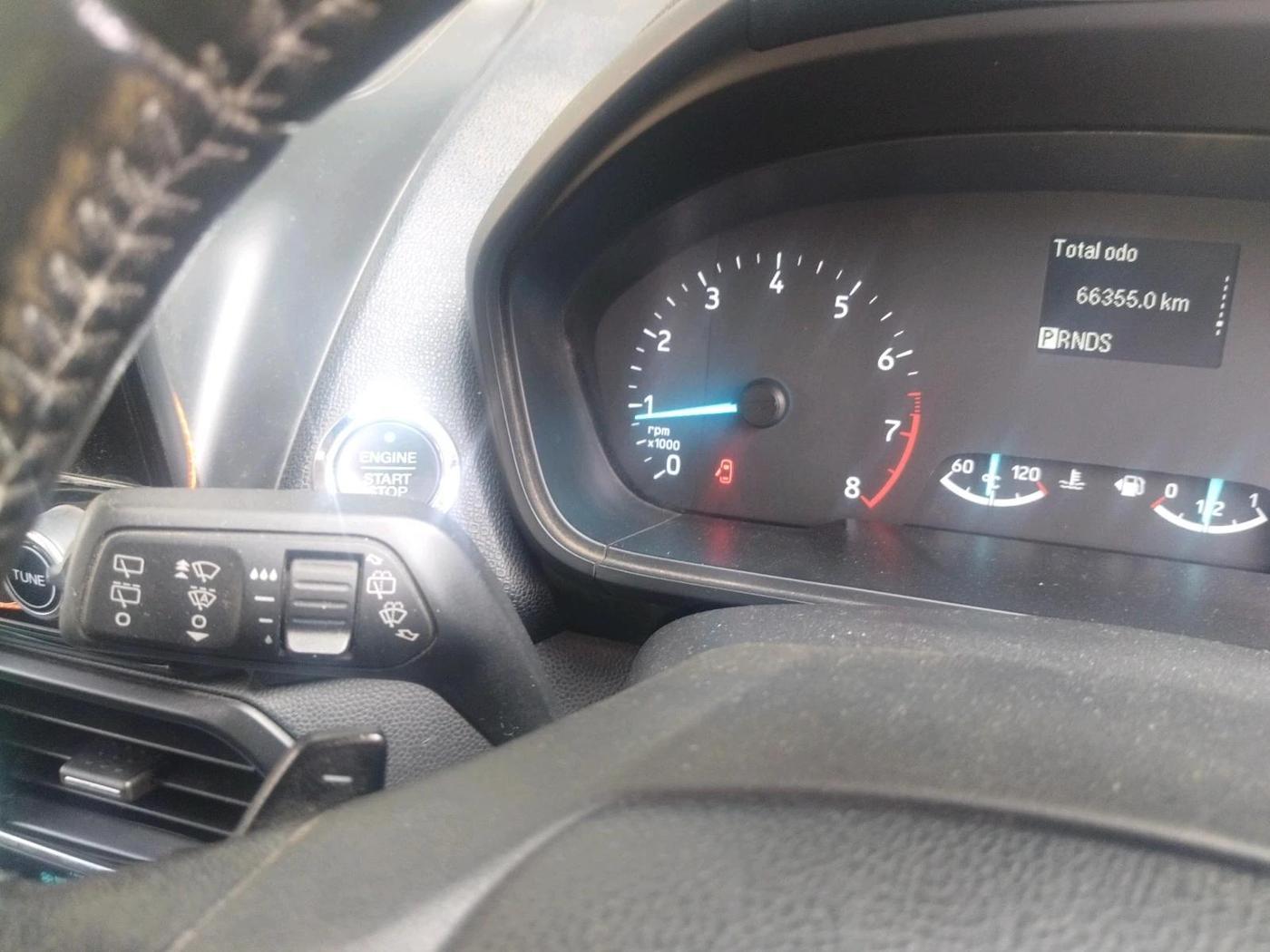 2018 Ford Ecosport TITANIUM + 1.5L PETROL AT, Petrol, Automatic, 66,355 km, interior