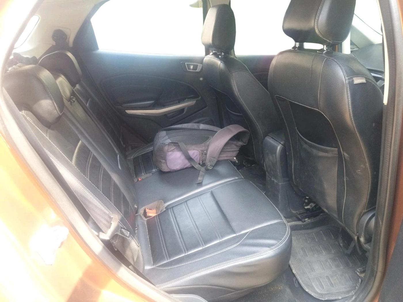 2018 Ford Ecosport TITANIUM + 1.5L PETROL AT, Petrol, Automatic, 66,355 km, interior
