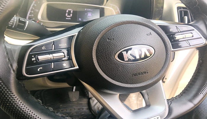 2020 KIA SONET HTX 1.0 IMT, Petrol, Manual, 53,339 km, interior
