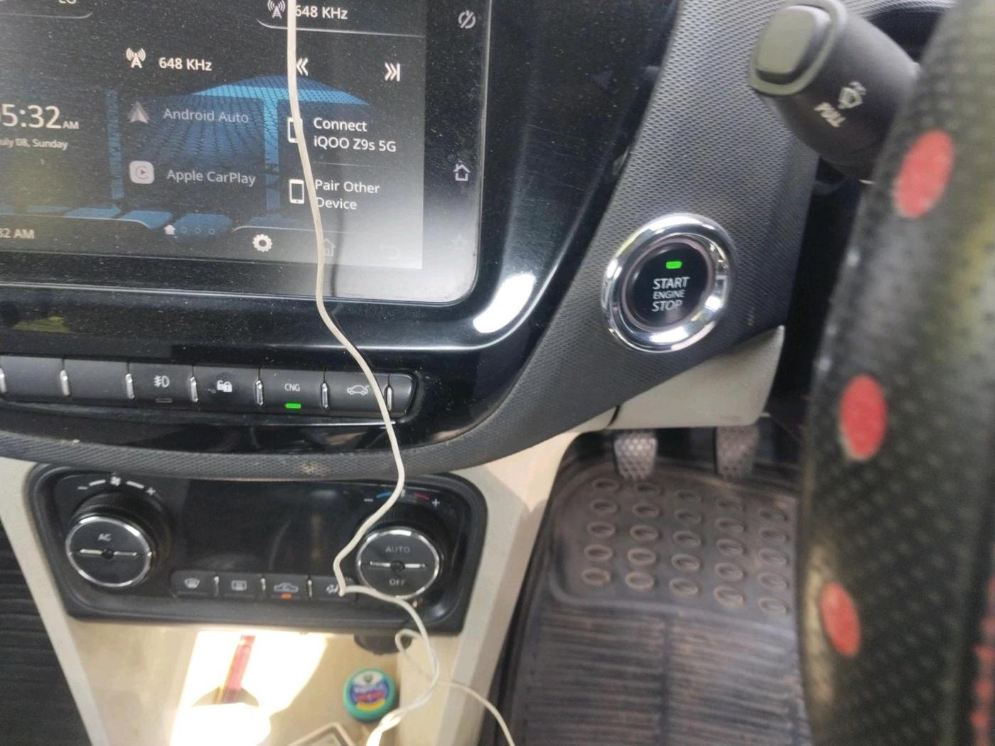 2022 Tata TIGOR XZ PLUS CNG, CNG, Manual, 1,22,548 km, interior