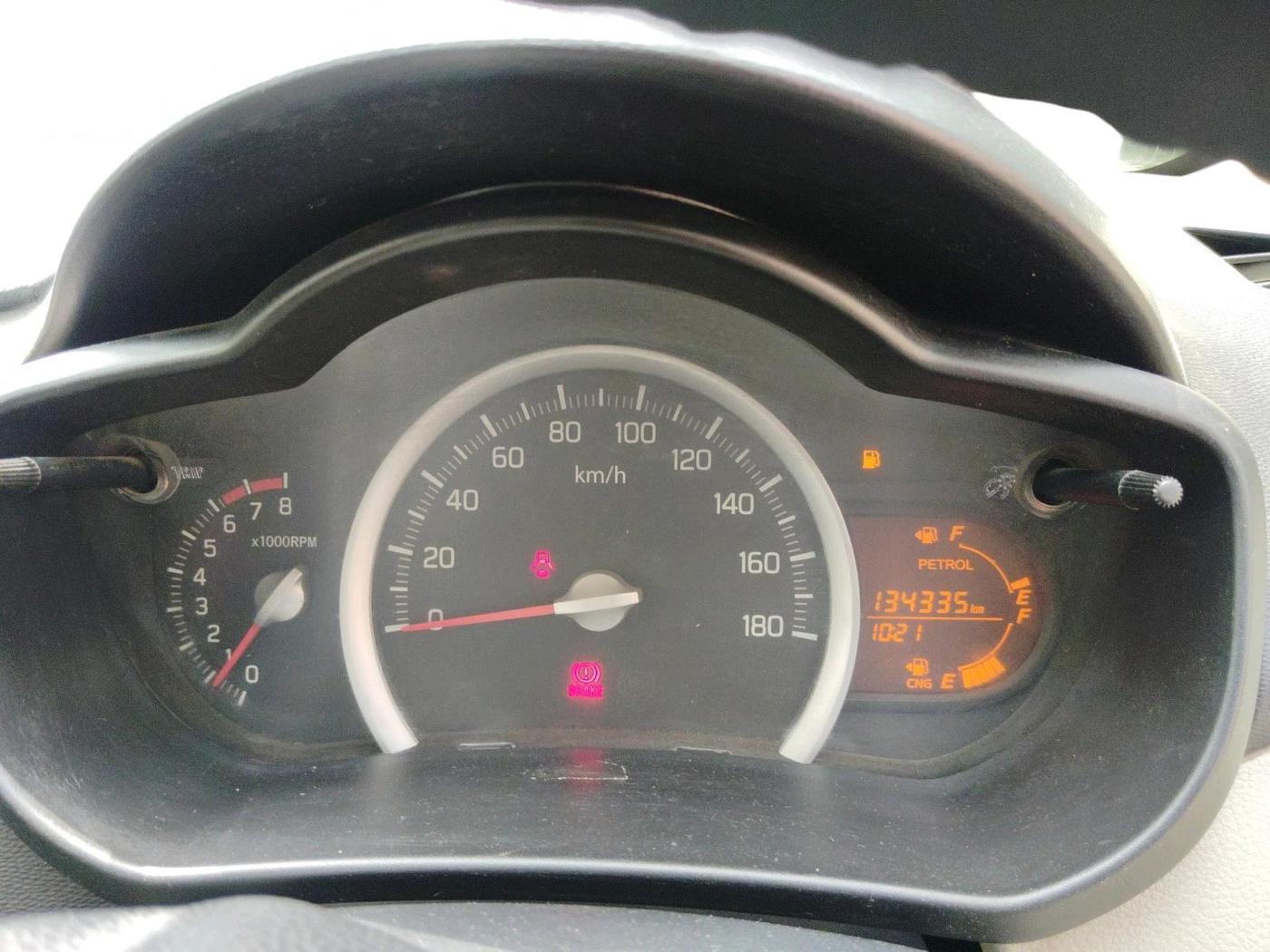 2014 Maruti Celerio VXI CNG, CNG, Manual, 1,34,335 km, interior