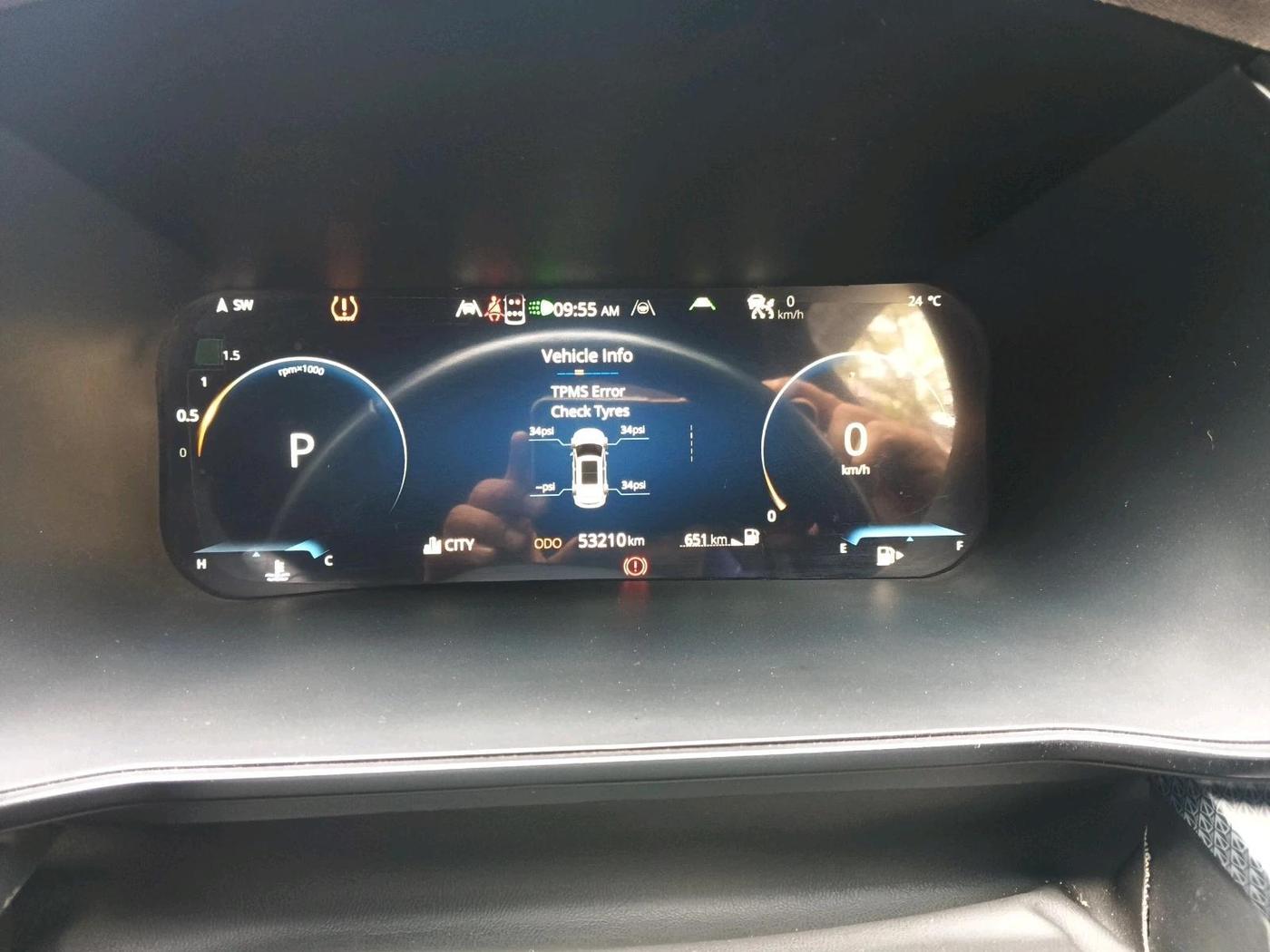 2024 Tata Harrier FEARLESS PLUS DARK EDITION AT, Diesel, Automatic, 53,210 km, interior