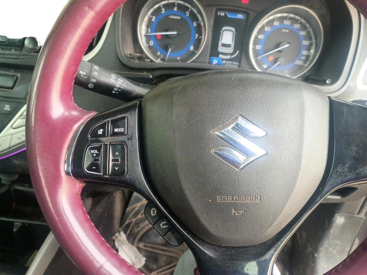 2017 Maruti Baleno ZETA CVT PETROL 1.2, Petrol, Automatic, 1,22,713 km, interior