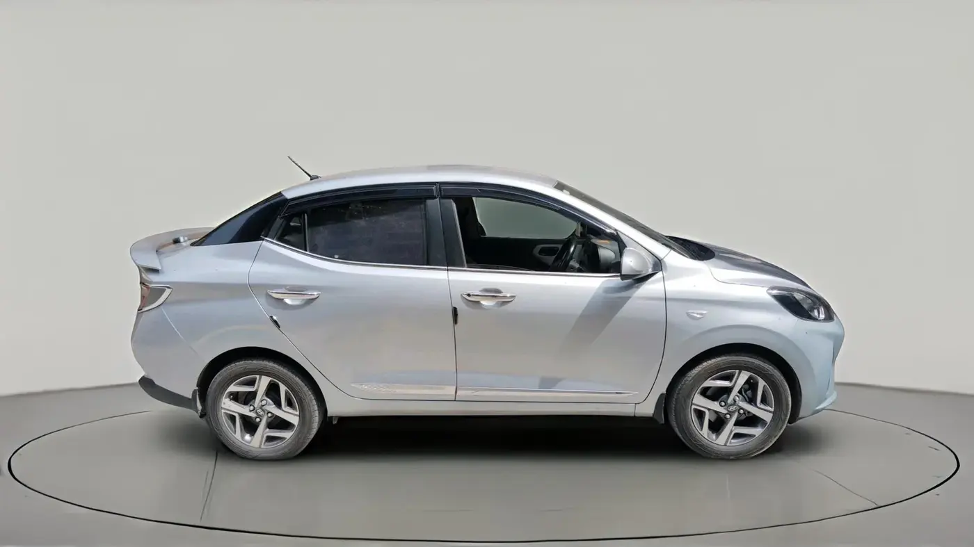 2022 Hyundai AURA S 1.2 CNG, CNG, Manual, 98,395 km, exterior