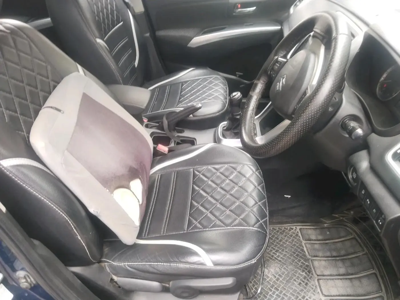 2017 Maruti S Cross ZETA 1.3, Diesel, Manual, 88,800 km, interior