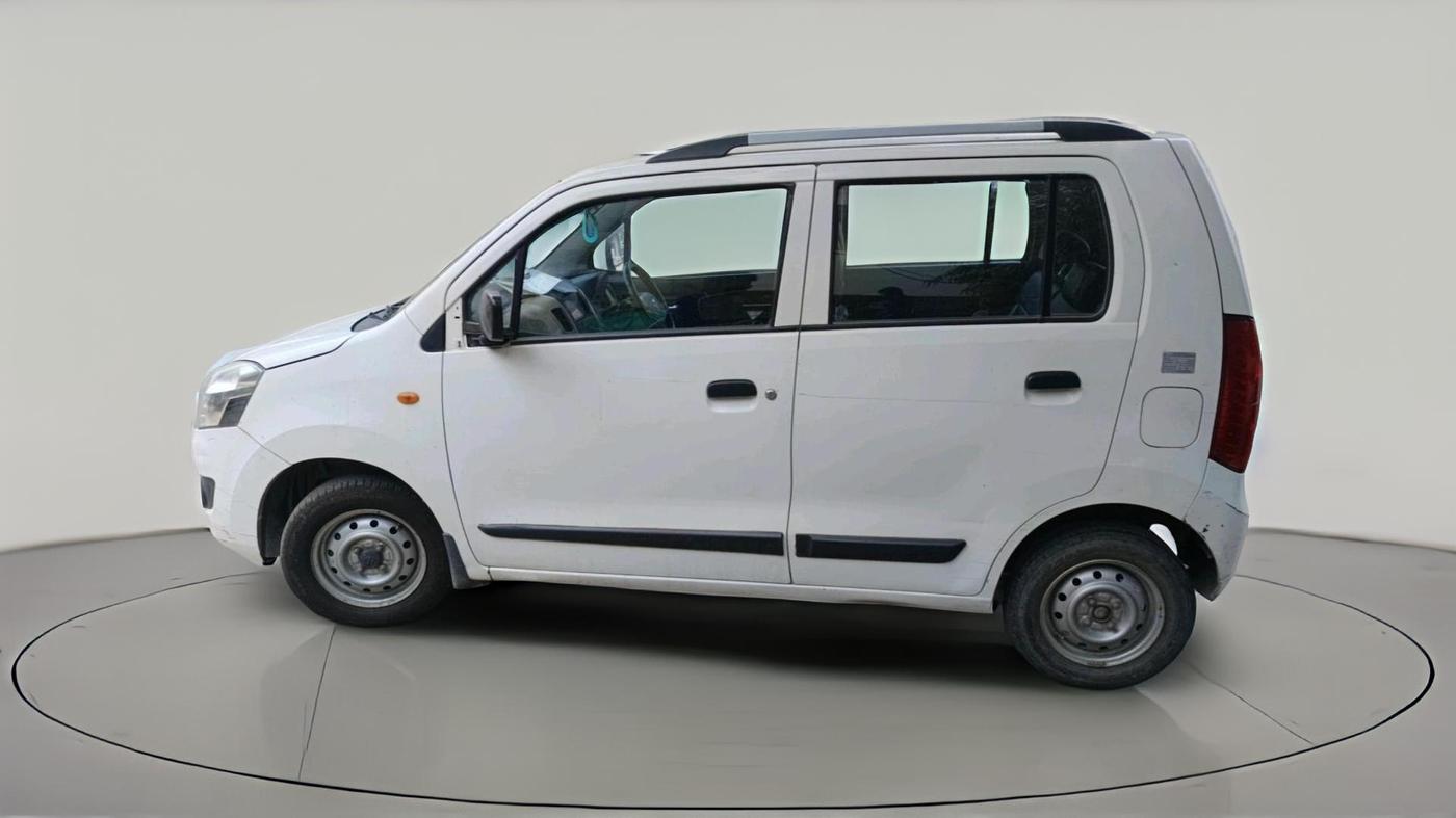 2018 Maruti Wagon R 1.0 LXI CNG, CNG, Manual, 77,690 km, exterior