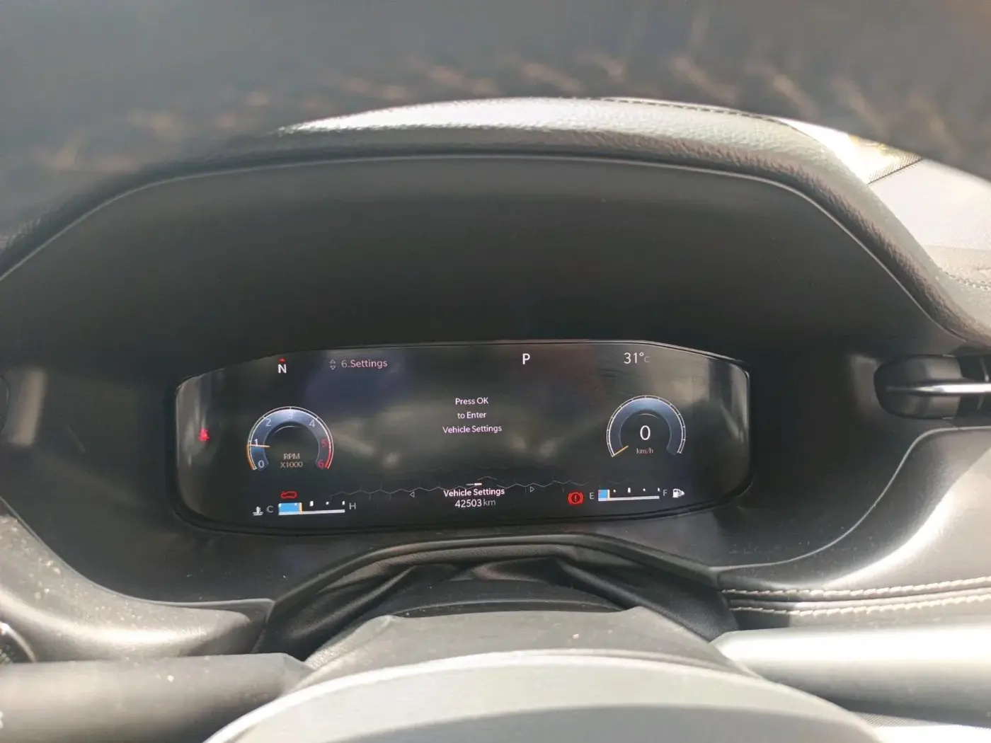 2023 Jeep Compass Model S (O) 2.0 Diesel AT, Diesel, Automatic, 42,503 km, interior