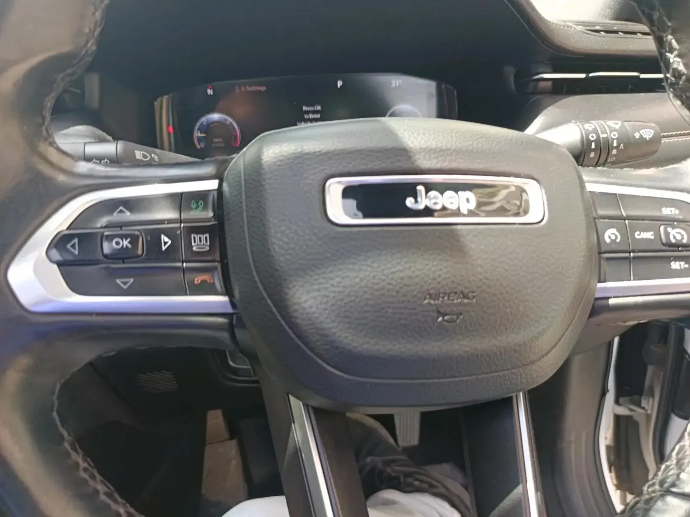 2023 Jeep Compass Model S (O) 2.0 Diesel AT, Diesel, Automatic, 42,503 km, interior
