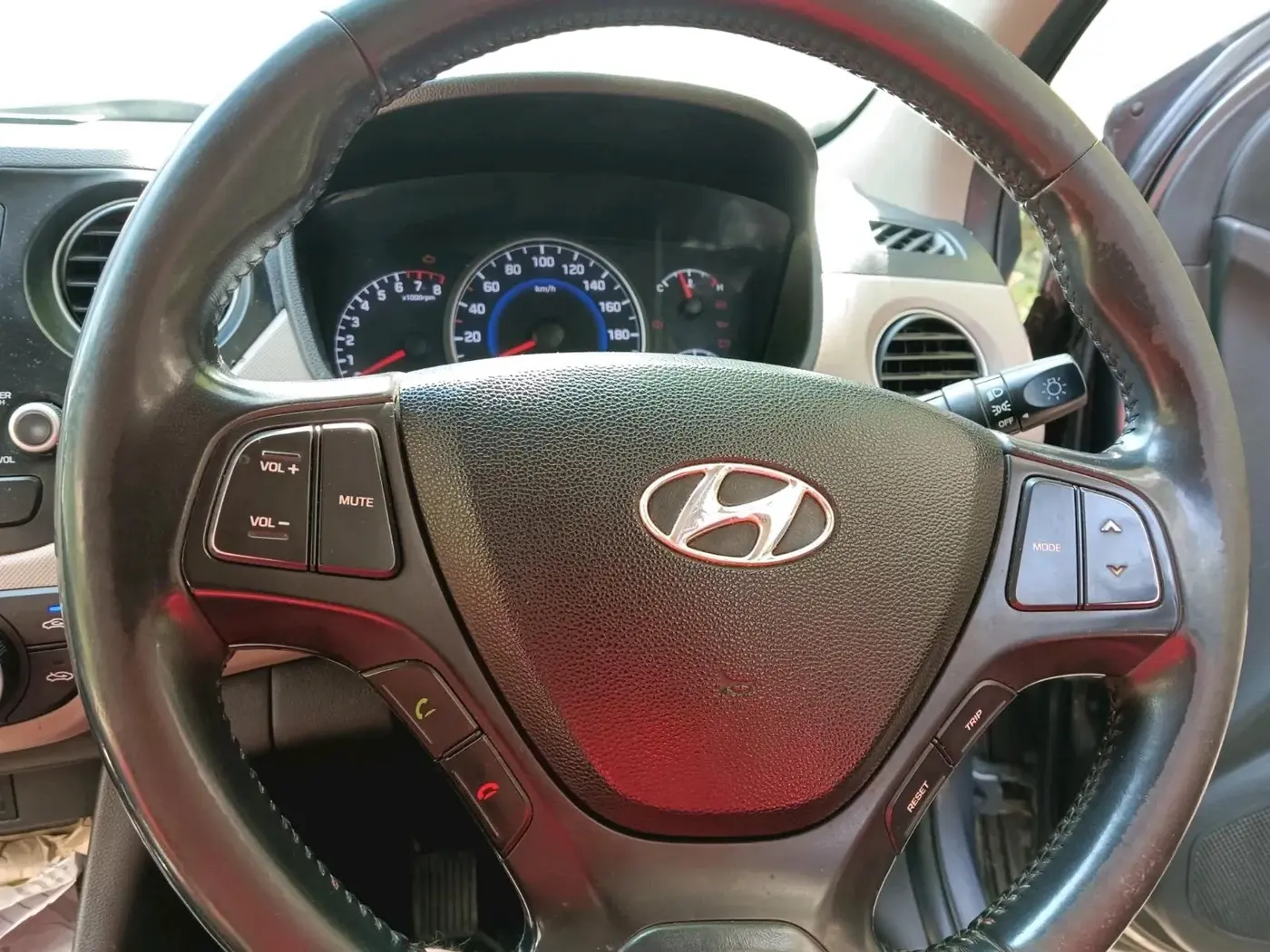 2014 Hyundai Grand i10 ASTA 1.2 KAPPA VTVT, CNG, Manual, 87,194 km, interior