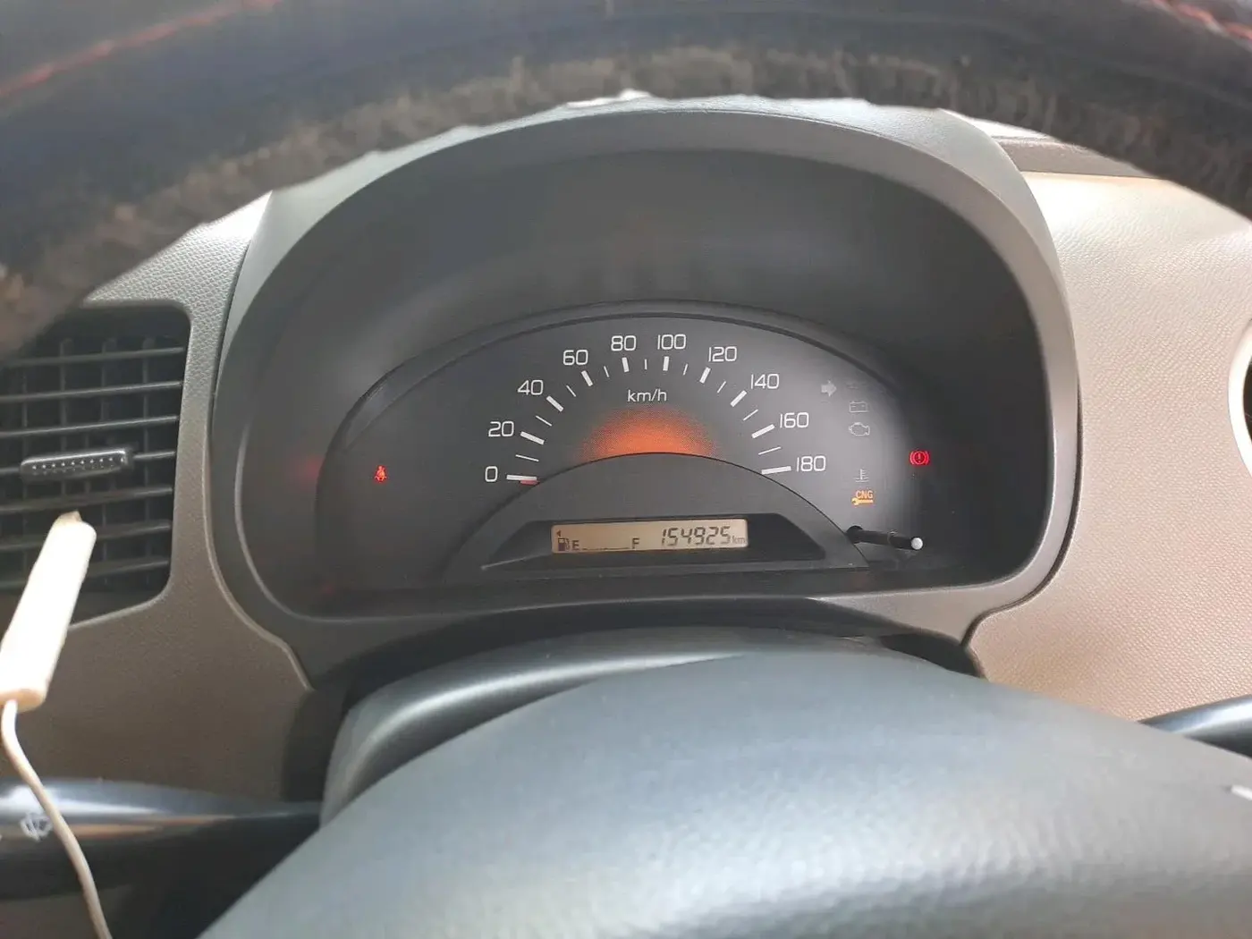 2012 Maruti Wagon R 1.0 LXI, CNG, Manual, 1,54,925 km, interior