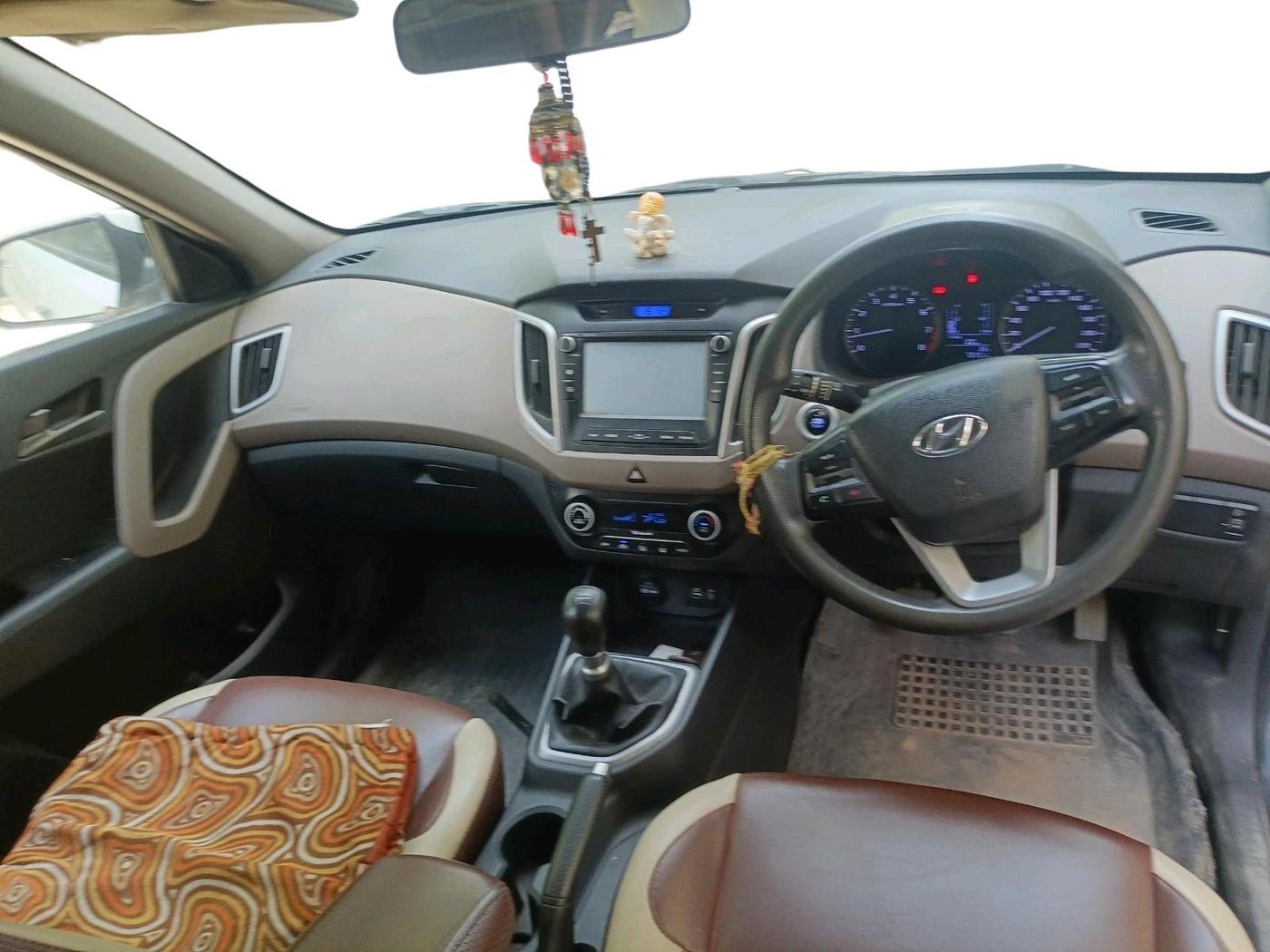 2017 Hyundai Creta E PLUS 1.6 PETROL, Petrol, Manual, 78,151 km, interior