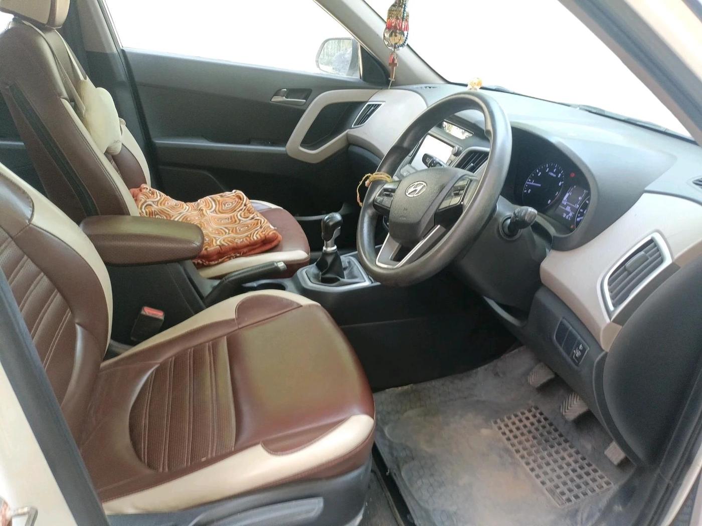 2017 Hyundai Creta E PLUS 1.6 PETROL, Petrol, Manual, 78,151 km, interior