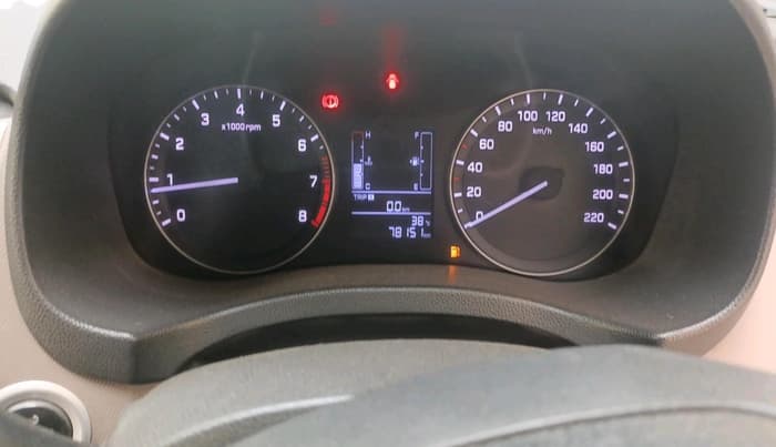 2017 Hyundai Creta E PLUS 1.6 PETROL, Petrol, Manual, 78,151 km, interior