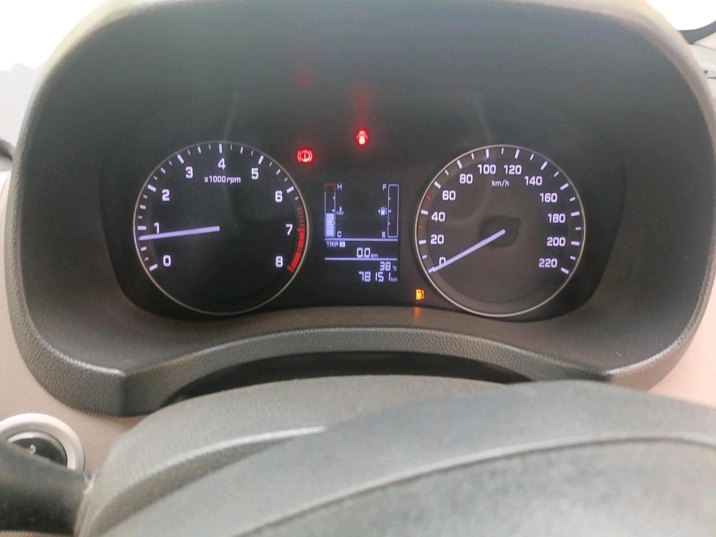 2017 Hyundai Creta E PLUS 1.6 PETROL, Petrol, Manual, 78,151 km, interior