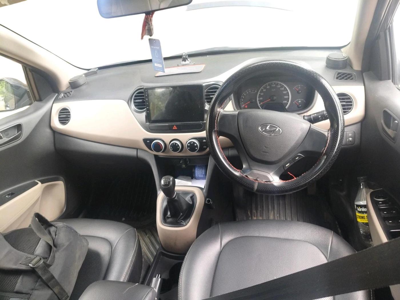 2017 Hyundai Grand i10 MAGNA 1.2 KAPPA VTVT, Petrol, Manual, 86,573 km, interior