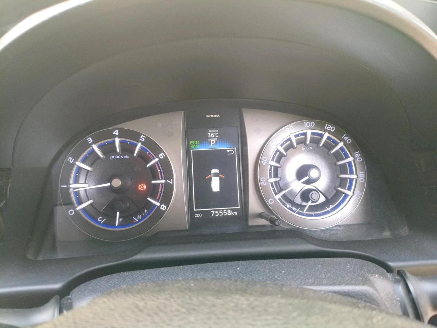 2016 Toyota Innova Crysta 2.7 ZX AT 7 STR, Petrol, Automatic, 75,558 km, interior