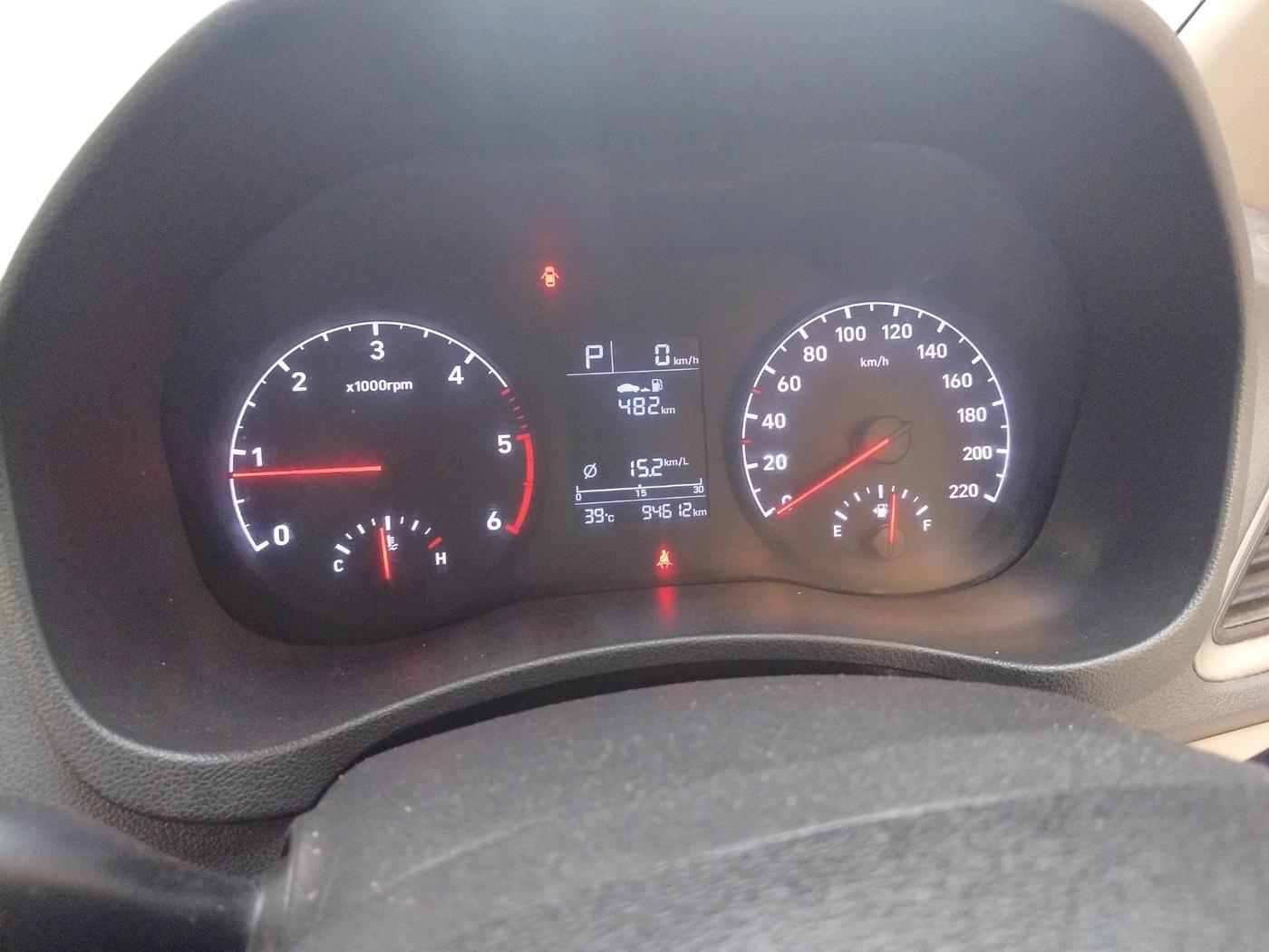 2018 Hyundai Verna 1.6 CRDI SX + AT, Diesel, Automatic, 94,611 km, interior