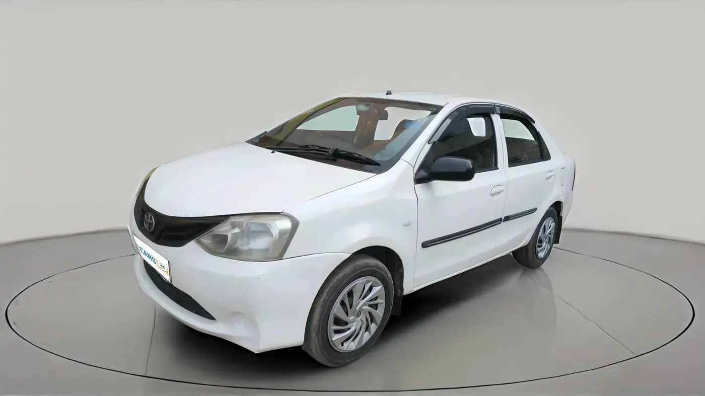 2014 Toyota Etios G, CNG, Manual, 95,128 km, exterior