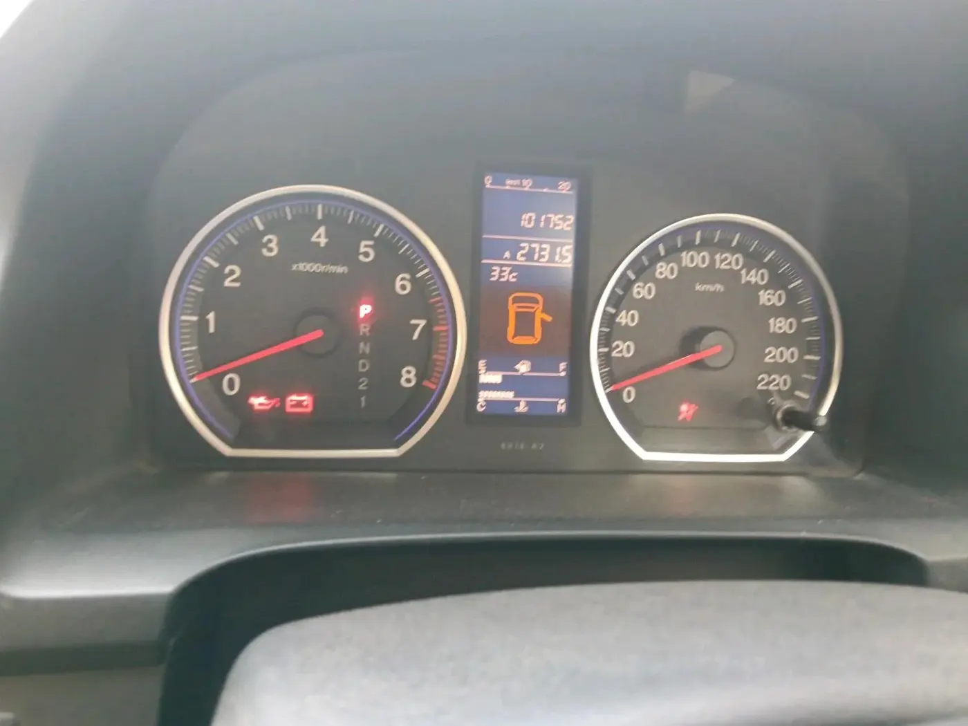 2012 Honda CRV 2.4L 2WD AT, Petrol, Automatic, 1,01,752 km, interior