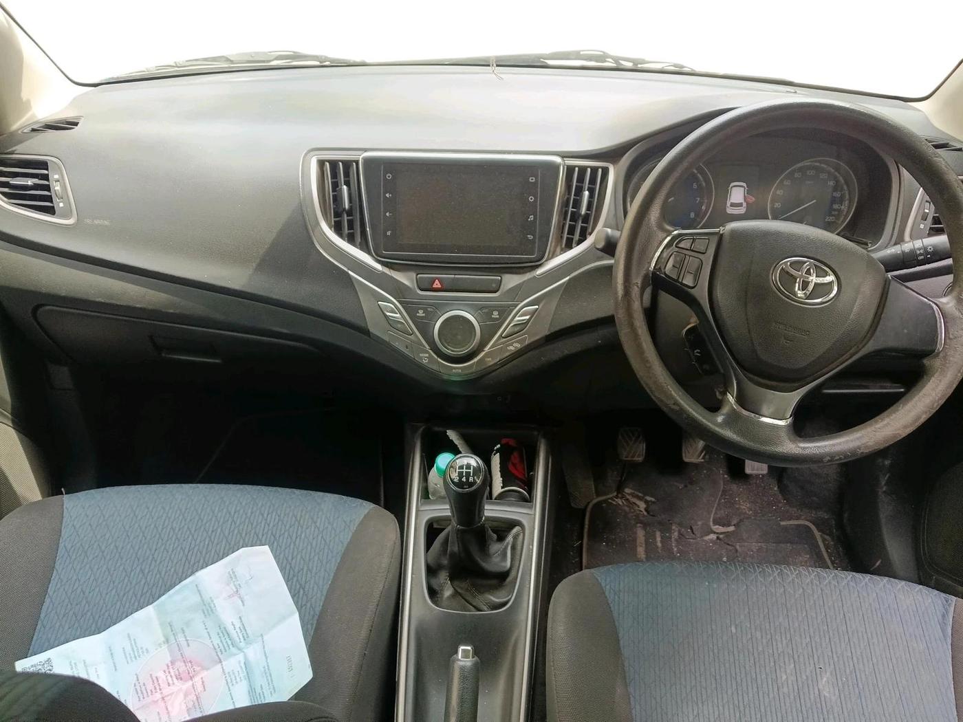 2019 Toyota Glanza G, Petrol, Manual, 61,953 km, interior