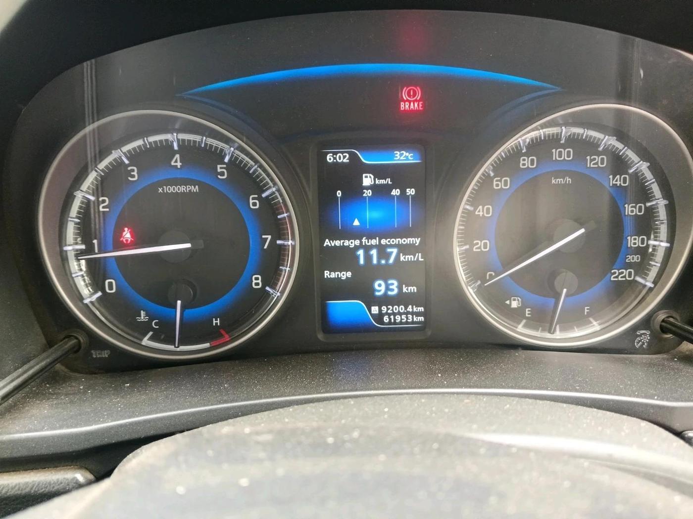2019 Toyota Glanza G, Petrol, Manual, 61,953 km, interior