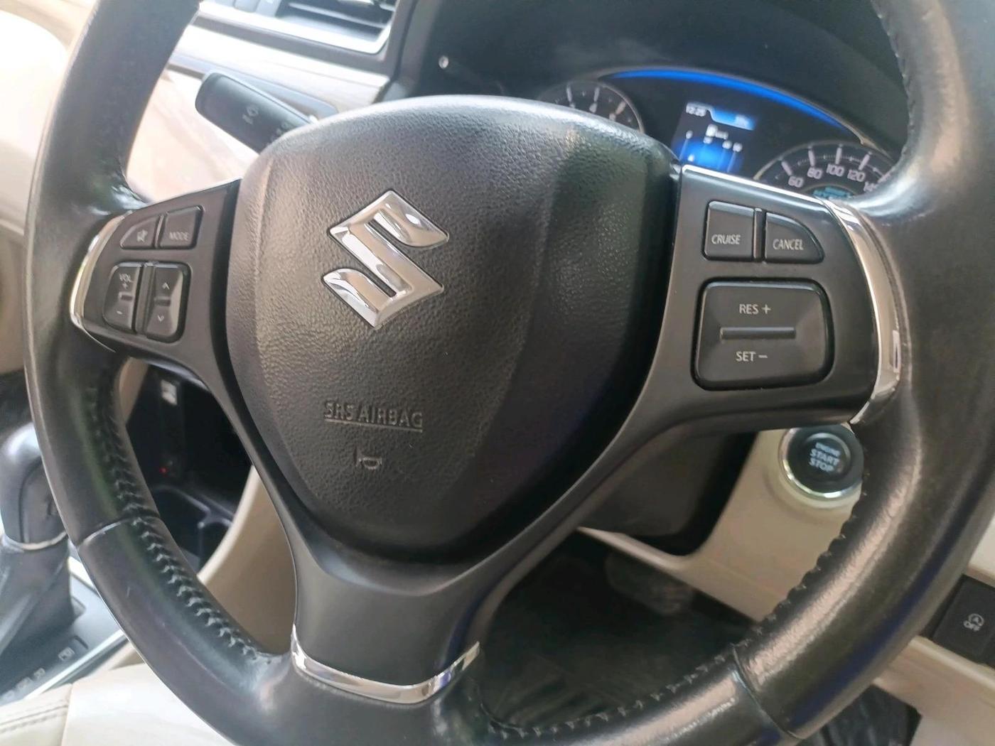 2020 Maruti Ciaz ALPHA  AT 1.5 SHVS PETROL, Petrol, Automatic, 1,05,300 km, interior