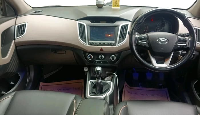 2019 Hyundai Creta E PLUS 1.6 PETROL, Petrol, Manual, 43,793 km, interior