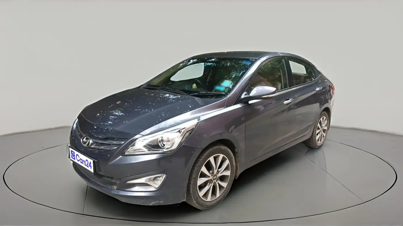 2015 Hyundai Verna FLUIDIC 4S 1.6 VTVT S(O), Petrol, Manual, 1,01,374 km, exterior