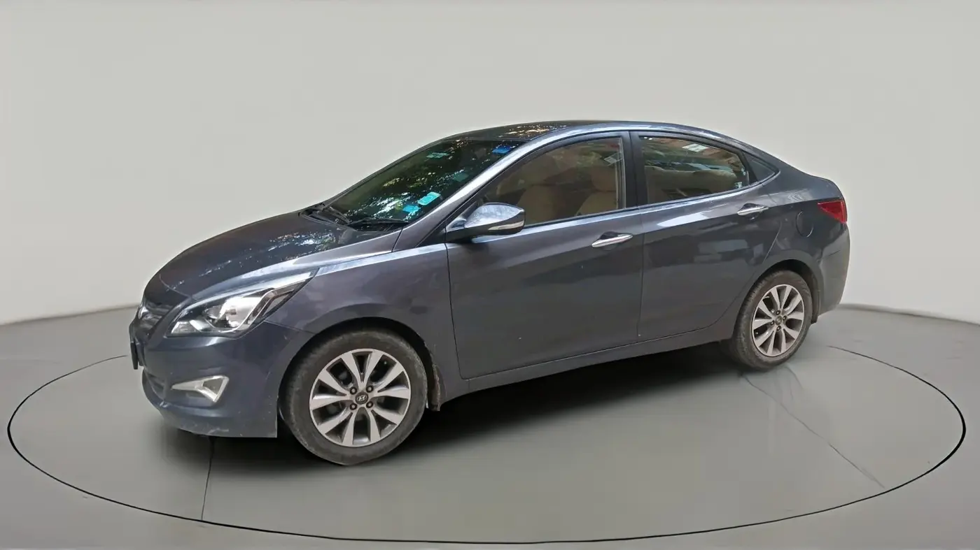 2015 Hyundai Verna FLUIDIC 4S 1.6 VTVT S(O), Petrol, Manual, 1,01,374 km, exterior