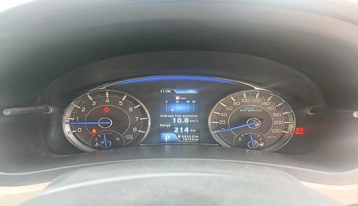 2019 Maruti Ciaz ALPHA  AT 1.5 SHVS PETROL, Petrol, Automatic, 76,739 km, interior