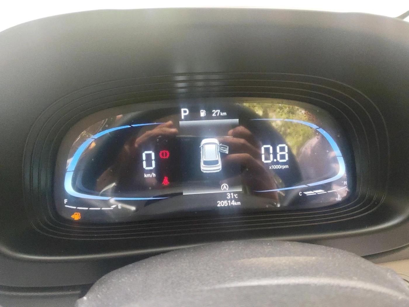 2023 Hyundai VENUE SX (O) 1.0 TURBO DCT, Petrol, Automatic, 20,514 km, interior