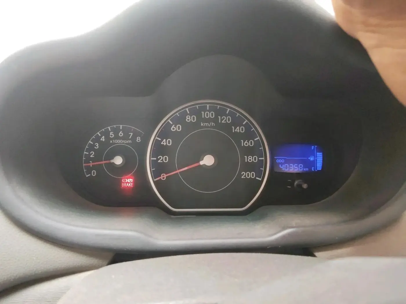 2011 Hyundai i10 MAGNA 1.2, Petrol, Manual, 40,358 km, interior
