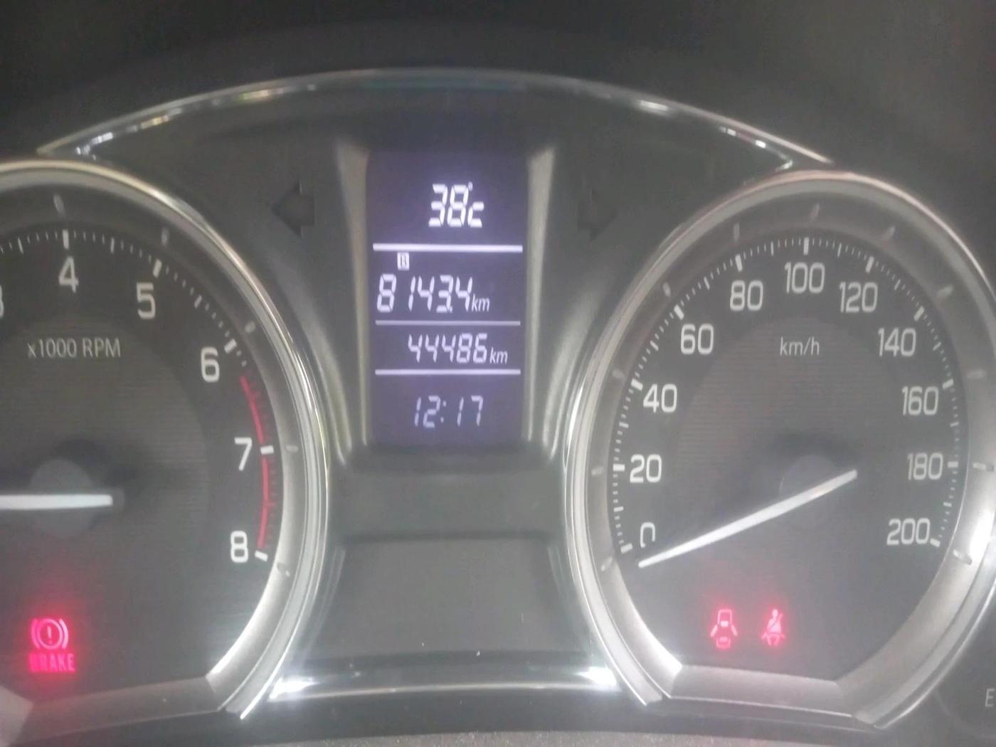 2017 Maruti Ciaz SIGMA 1.4 MT PETROL, Petrol, Manual, 44,486 km, interior