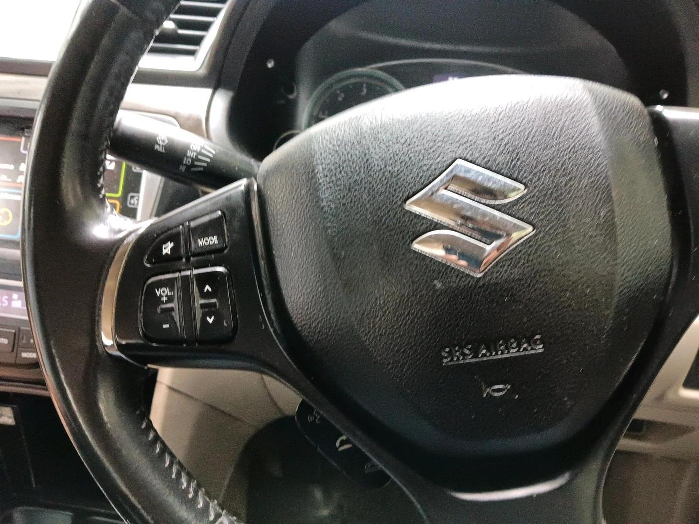 2017 Maruti Ciaz ALPHA DIESEL 1.3, Diesel, Manual, 1,12,589 km, interior