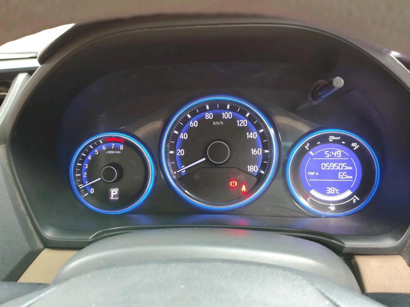 2017 Honda Amaze 1.2L I-VTEC VX AT, Petrol, Automatic, 59,505 km, interior