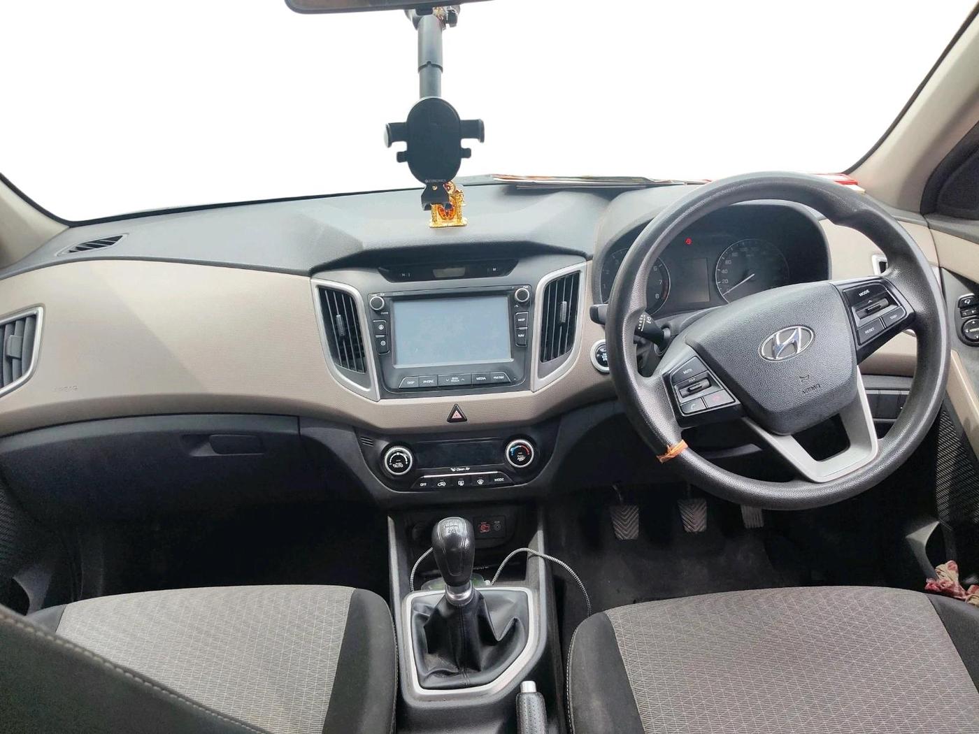 2015 Hyundai Creta SX PLUS 1.6 PETROL, Petrol, Manual, 1,03,291 km, interior