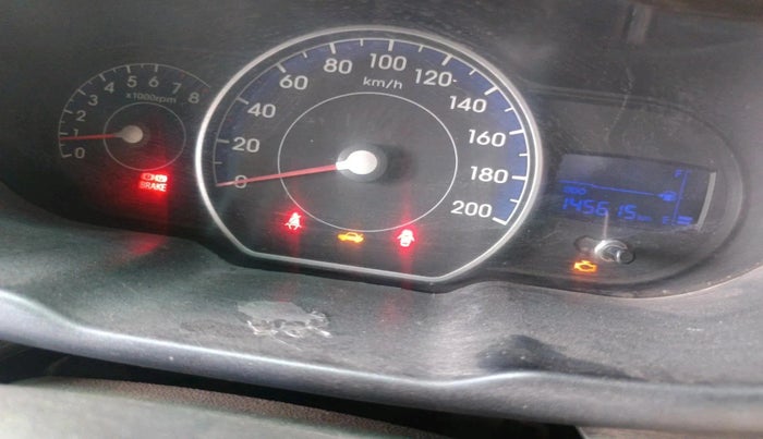 2012 Hyundai i10 SPORTZ 1.2, CNG, Manual, 1,45,615 km, interior