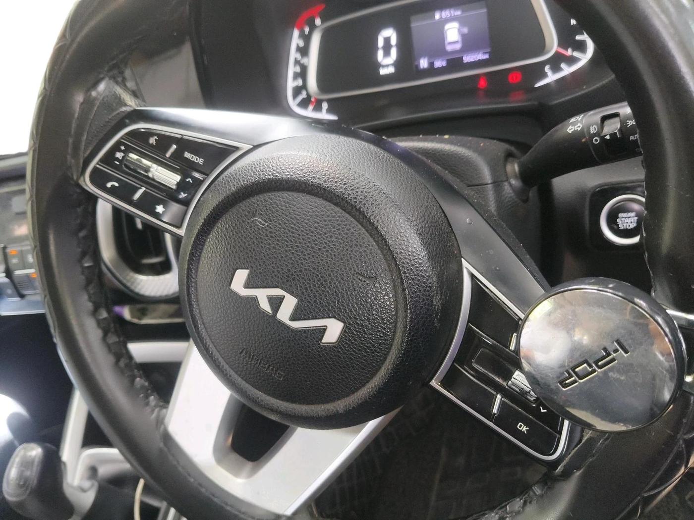 2023 KIA SONET HTK PLUS 1.0 IMT, Petrol, Manual, 56,206 km, interior
