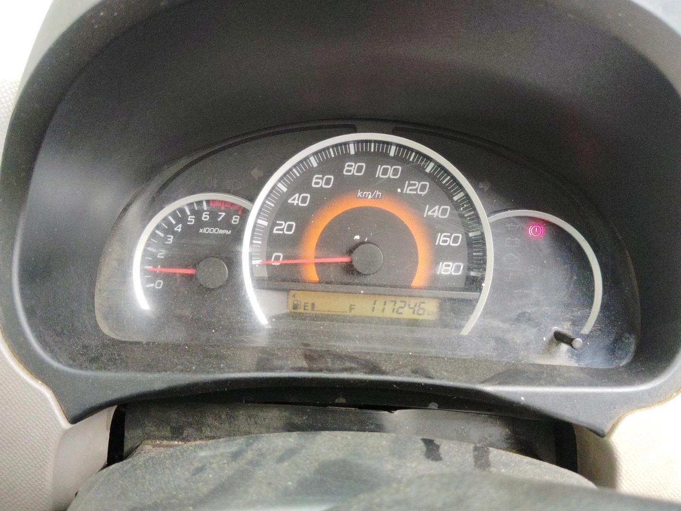 2013 Maruti Wagon R 1.0 VXI, CNG, Manual, 1,17,246 km, interior