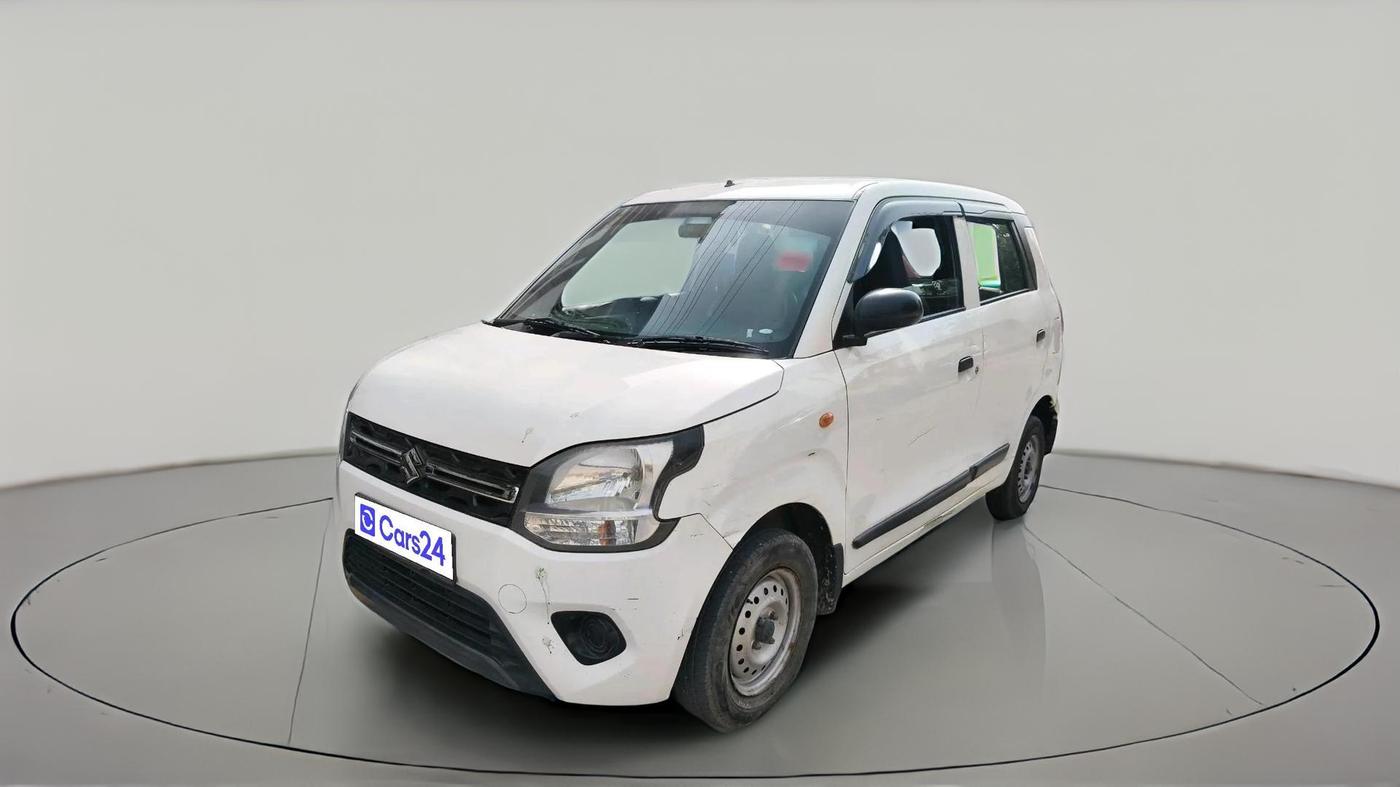 2020 Maruti New Wagon-R LXI CNG 1.0, CNG, Manual, 3,27,480 km, exterior