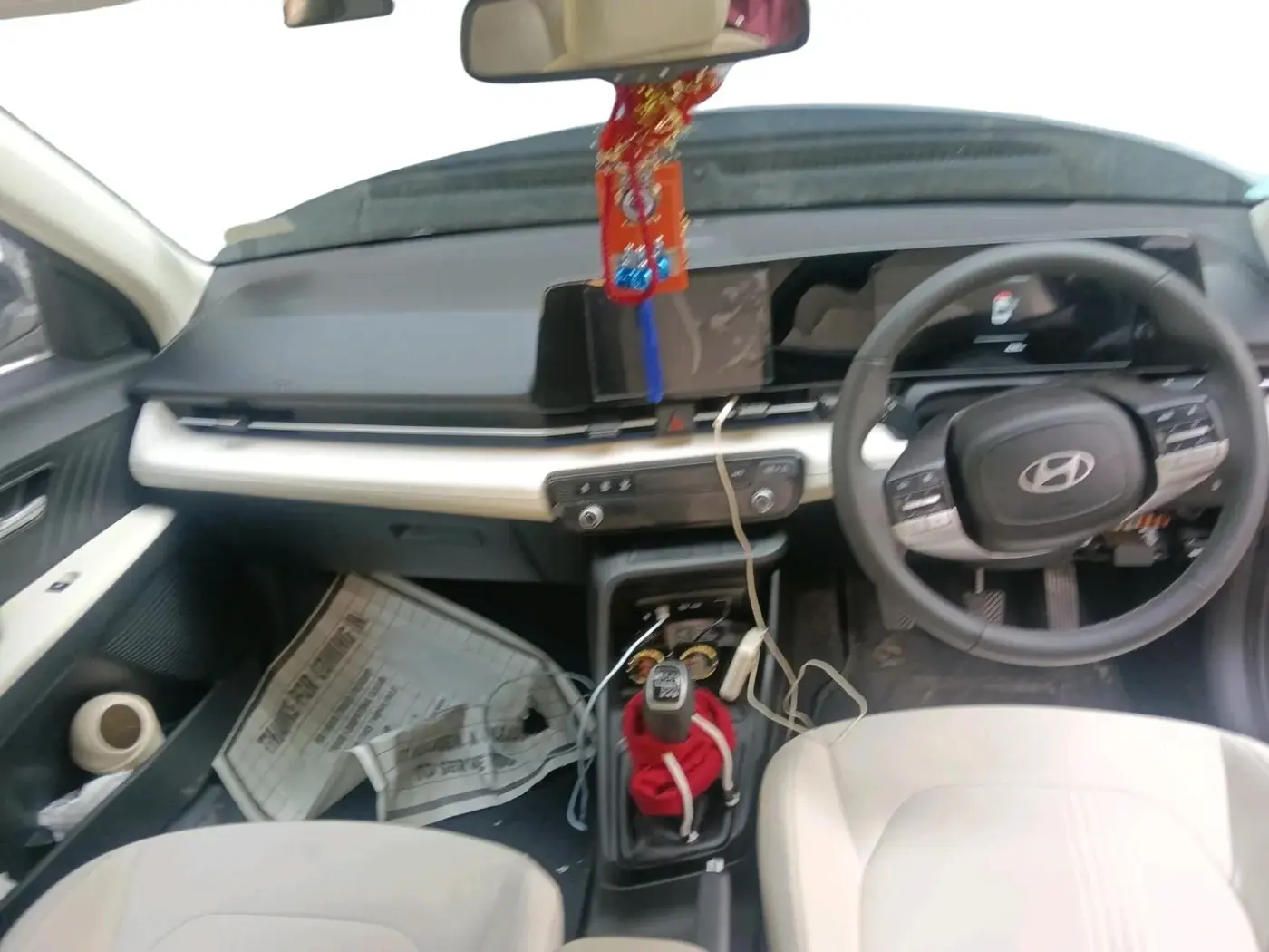 2024 Hyundai Verna SX 1.5 l MPI, Petrol, Manual, 4,088 km, interior