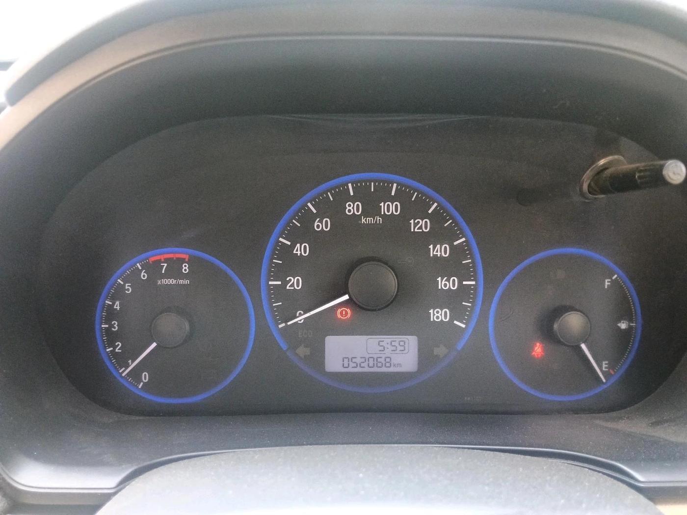 2016 Honda Amaze 1.2L I-VTEC S, CNG, Manual, 52,068 km, interior