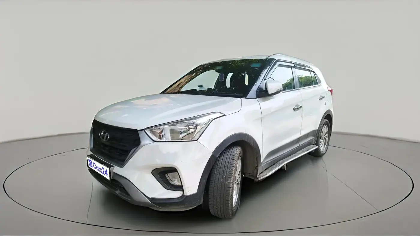 2019 Hyundai Creta E PLUS 1.6 PETROL, CNG, Manual, 1,55,830 km, exterior