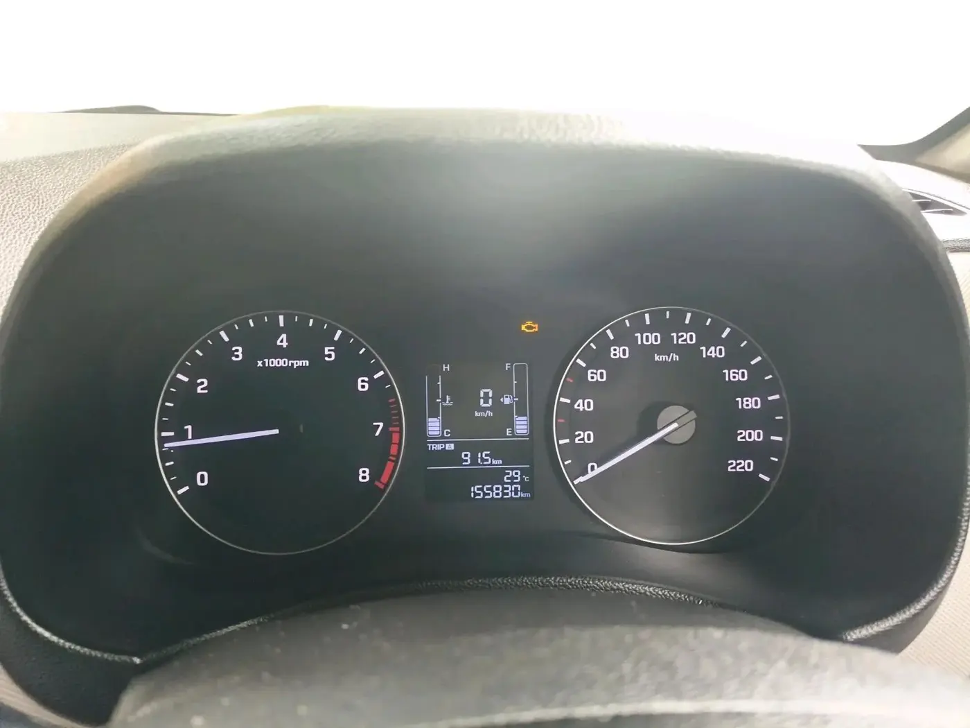 2019 Hyundai Creta E PLUS 1.6 PETROL, CNG, Manual, 1,55,830 km, interior