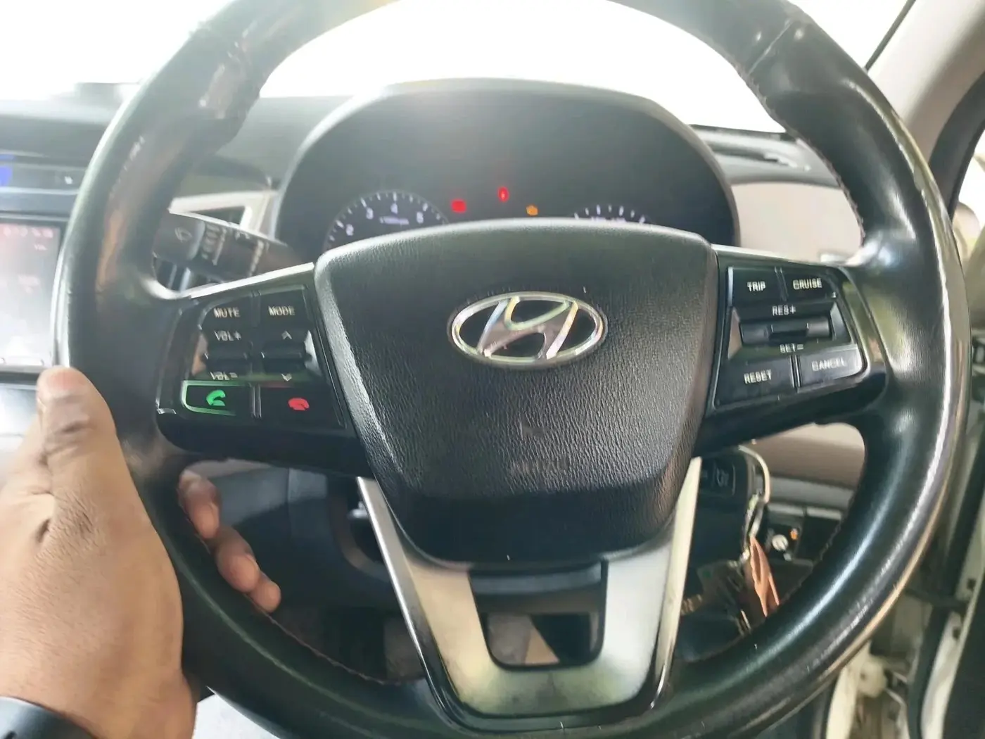 2019 Hyundai Creta E PLUS 1.6 PETROL, CNG, Manual, 1,55,830 km, interior