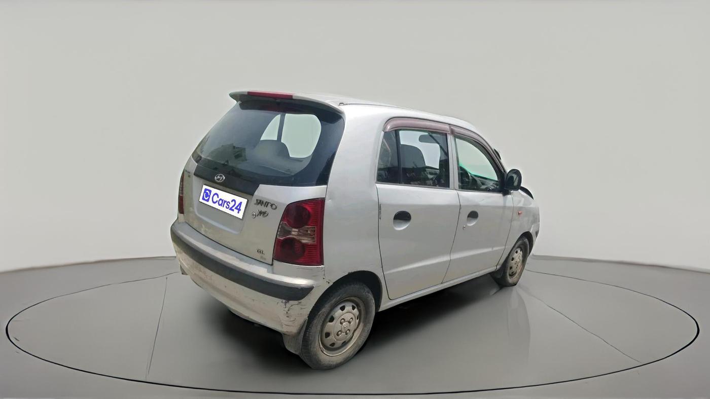 2011 Hyundai Santro Xing GL, CNG, Manual, 92,811 km, exterior