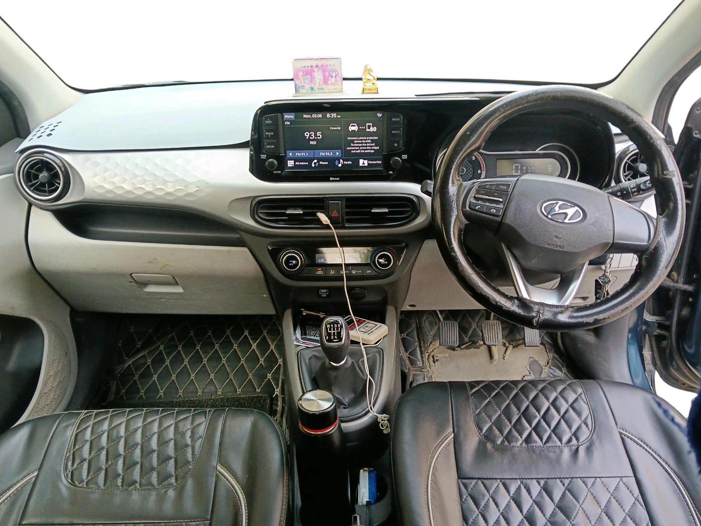 2021 Hyundai GRAND I10 NIOS SPORTZ U2 1.2 CRDI, Diesel, Manual, 1,18,882 km, interior