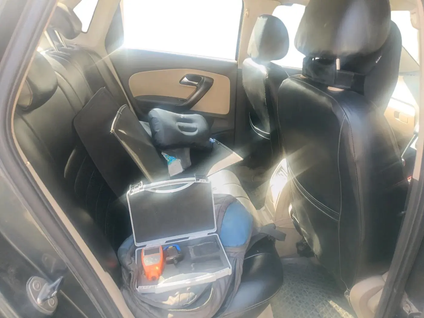 2018 Volkswagen Ameo HIGHLINE PLUS 1.5L AT 16 ALLOY, Diesel, Automatic, 1,74,864 km, interior