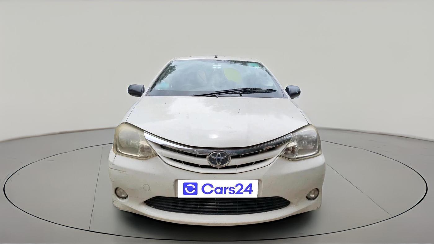 2011 Toyota Etios G, CNG, Manual, 1,05,595 km, exterior