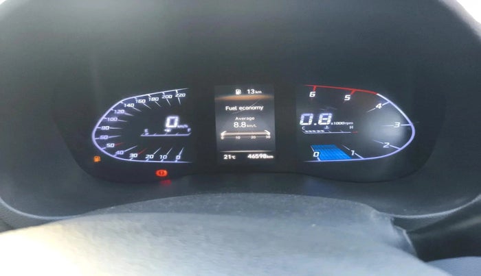 2020 Hyundai Verna SX (O) 1.0 TURBO DCT, Petrol, Automatic, 46,598 km, interior